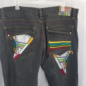 Vintage Coogi Embroidered Sneaker Jeans
